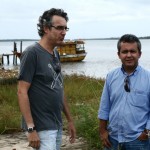 Secretário do Turismo realiza visita técnica ao povoado Crasto  - Elber Batalha visitando o povoado Crasto com o pesquisador Saulo Barretto / Fotos: Ascom/Setur