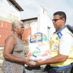 Seides entrega alimentos doados pela Defesa Civil Nacional aos quilombolas - Fotos: Edinah Mary/Seides