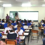 Colégio Gov. Augusto Franco recebe a visita do ‘Ouvidoria nas Escolas’ - Fotos: Ascom/OGE
