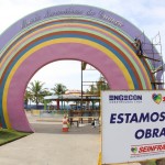 Seinfra coordena trabalhos de manutenção na Orla de Atalaia - Fotos: Mário Sousa/Seinfra