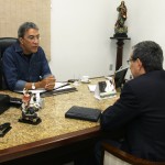 Governador mantém audiência com o senador Eduardo Amorim  -
