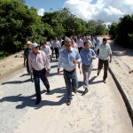Governador visita obras em andamento no Parque dos Cajueiros - Fotos: Marco Vieira/ASN