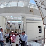 Déda inspeciona obra do antigo Atheneuzinho -