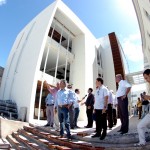 Déda inspeciona obra do antigo Atheneuzinho -