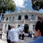 Déda inspeciona obra do antigo Atheneuzinho -