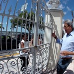 Déda inspeciona obra do antigo Atheneuzinho -