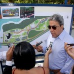 Governador visita obras em andamento no Parque dos Cajueiros - Fotos: Marco Vieira/ASN
