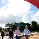 Governador visita obras em andamento no Parque dos Cajueiros - Fotos: Marco Vieira/ASN