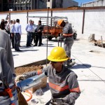 Déda inspeciona obra do antigo Atheneuzinho -