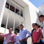 Déda inspeciona obra do antigo Atheneuzinho -