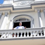 Déda inspeciona obra do antigo Atheneuzinho -