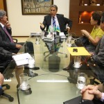 Governador garante apoio no cadastramento biométrico -