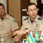 Governador recebe a nova diretora geral da Polícia Rodoviária Federal - Fotos: Marcos Rodrigues/ASN