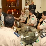 Governador recebe a nova diretora geral da Polícia Rodoviária Federal - Fotos: Marcos Rodrigues/ASN