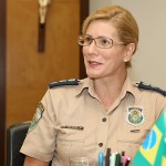 Governador recebe a nova diretora geral da Polícia Rodoviária Federal - Fotos: Marcos Rodrigues/ASN