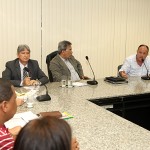 Governador reúnese com diretoria do Sintese no Palácio dos Despachos -