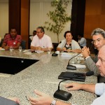Governador reúnese com diretoria do Sintese no Palácio dos Despachos -