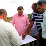Presidente da Cohidro visita o perímetro Jacarecica II em Malhador - Fotos: Ascom/Cohridro
