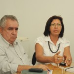 Governo do Estado recebe Sindicato de Agentes de Medidas Socioeducativas - A secretária de Estado da Inclusão Social
