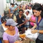 Quilombolas de Poço Redondo e Porto da Folha recebem alimentos - Fotos: Ascom/Seides