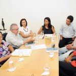 Governo do Estado recebe Sindicato de Agentes de Medidas Socioeducativas - A secretária de Estado da Inclusão Social