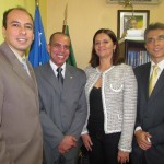 Vereadores destacam a importância da Defensoria e o trabalho do defensor  - Fotos: Ascom/Defensoria