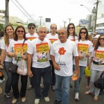 Defensores públicos participam de caminhada contra o abuso e  a exploração sexual de crianças e adolescentes - Fotos: Ascom/Defensoria