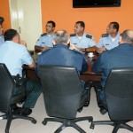 Comando da PM discute estratégias para conter efeitos das chuvas  - Foto: Ascom/SSP