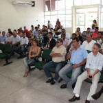 Prefeitos dos territórios Sul e Centro Sul assinam documento para acabar com lixões - O secretário de Estado do Meio Ambiente e dos Recursos Hídricos