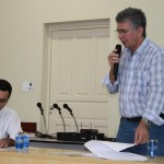 Prefeitos dos territórios Sul e Centro Sul assinam documento para acabar com lixões - O secretário de Estado do Meio Ambiente e dos Recursos Hídricos