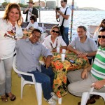 Trade Turístico de Sergipe navega no Barco do Forró - A equipe da Emsetur também esteve presente no Barco do Forró para o Trade