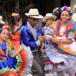 Rua do Turista recebe o 1º Festival de Quadrilhas Juninas  - A quadrilha infantil Xodó da Vila em sua primeira apresentação no Festival de Quadrilhas Juninas / Fotos: Ascom/Setur