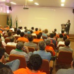 Secretário do Meio Ambiente realiza palestra para funcionários da Fafen - Fotos: Ascom/Semarh