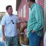 Presidente da Cohidro visita o perímetro Piauí em Lagarto - Fotos: Ascom/Cohidro