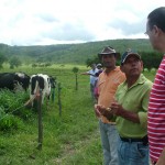 Presidente da Cohidro visita o perímetro Jabiberi em Tobias Barreto  - Diretores da Cohidro comemora o investimento do governo na região