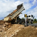 Governo recupera trecho de rodovia em Ilha das Flores - O secretário de Estado da Infraestrutura