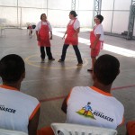 Internos do Cenam são orientados sobre prevenção às DST's - Fotos: Ascom/Seides