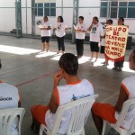 Internos do Cenam são orientados sobre prevenção às DST's - Fotos: Ascom/Seides