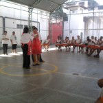 Internos do Cenam são orientados sobre prevenção às DST's - Fotos: Ascom/Seides