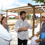 Secretário visita obras do Parque dos Cajueiros -
