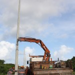 Seinfra inicia os trabalhos de iluminação da rodovia Barra/Pirambu - Fotos: Mario Sousa/Seinfra