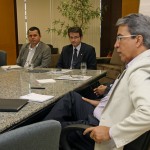 Governador Marcelo Déda se reúne com a cúpula da segurança - Fotos: Marco Vieira/ASN