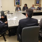 Governador Marcelo Déda se reúne com a cúpula da segurança - Fotos: Marco Vieira/ASN
