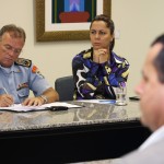 Governador Marcelo Déda se reúne com a cúpula da segurança - Fotos: Marco Vieira/ASN