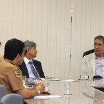 Governador Marcelo Déda se reúne com a cúpula da segurança - Fotos: Marco Vieira/ASN