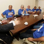 Subsecretário João Francisco recebe engenheiros do Estado -