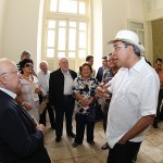 Déda recebe ministro Ubiratan Aguiar no PalácioMuseu Olímpio Campos -