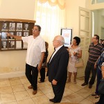 Déda recebe ministro Ubiratan Aguiar no PalácioMuseu Olímpio Campos -