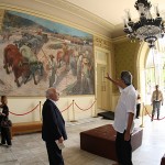 Déda recebe ministro Ubiratan Aguiar no PalácioMuseu Olímpio Campos -