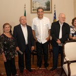 Déda recebe ministro Ubiratan Aguiar no PalácioMuseu Olímpio Campos -